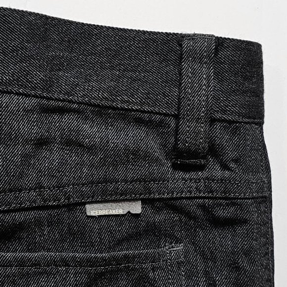 Men's Icebreaker Charcoal Grey Chino Pants - Size 34 - Picture 4 of 4